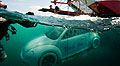 Volkswagen en el Museo Subacuático de Arte