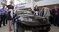 Geely EC7 en la ceremonia inaugural