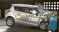 Prueba de choque del Suzuki Swift