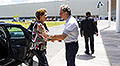 Presidenta de Brasil Dilma Rousseff y Cledorvino Belini, presidente de FCA Latam.