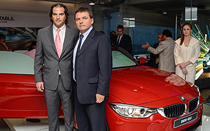 Nicolás Gibelli (izq.), Responsable de Marketing y Alejandro Hounie, Gerente General de Motor Haus